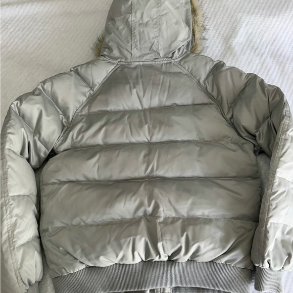 I.N.C. International Concepts 80% Down Blend Platinum Hooded Ski Parka J… - Picture 10 of 11